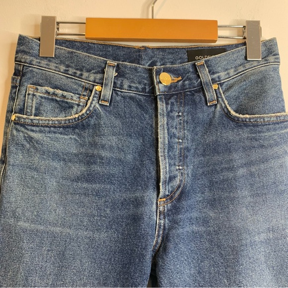 Goldsign Walcott High Rise Straight Leg Jeans - Picture 4 of 10